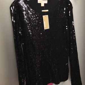 Sexy Black Sequence Shirt!